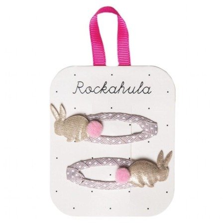 Rockahula Kids - spinki do włosów Rabbit Gold