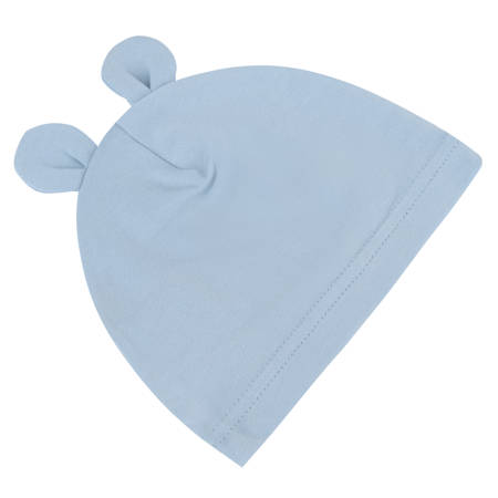 Samiboo - Bambusowa czapeczka z uszami - Baby Blue