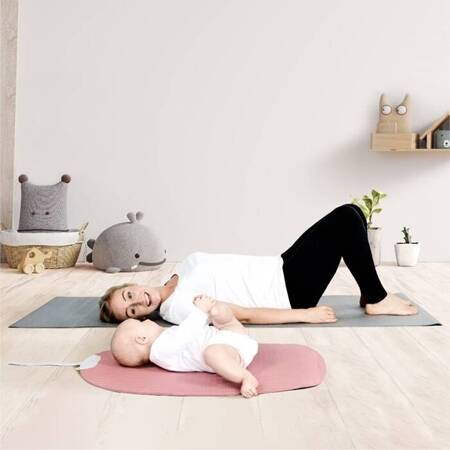 Shnuggle Mata do Zabawy Yoga Pink