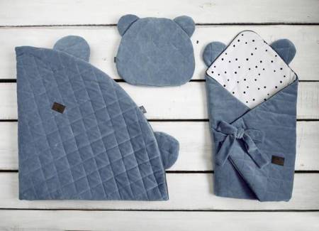 Sleepee - Rożek Niemowlęcy Royal Baby - Denim