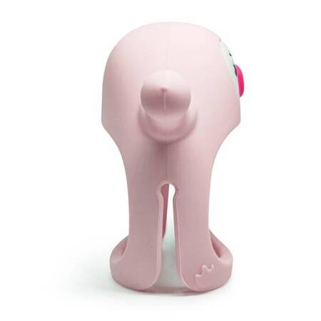 Smily Mia - Gryzak Silikonowy Pingwin Buddy - Light Pink