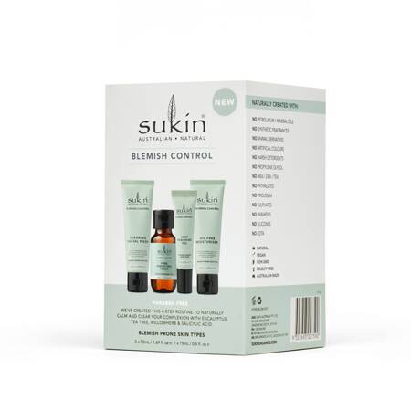 Sukin, BLEMISH CONTROL zestaw