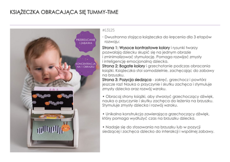 Taf Toys - Książeczka obracająca się Tummy-Time