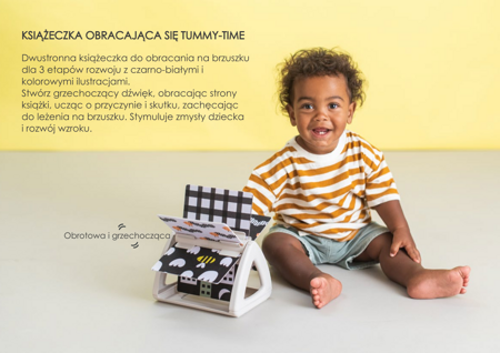 Taf Toys - Książeczka obracająca się Tummy-Time