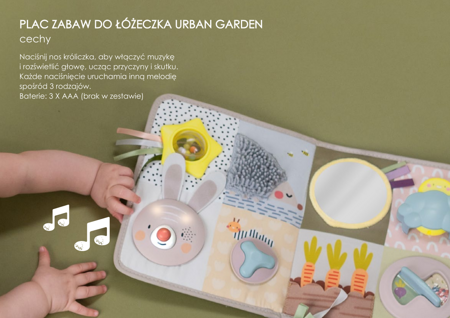 Taf Toys - Plac zabaw do łóżeczka Urban Garden