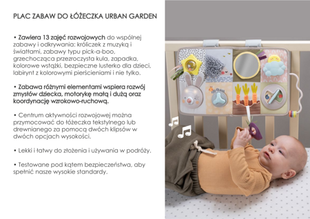 Taf Toys - Plac zabaw do łóżeczka Urban Garden