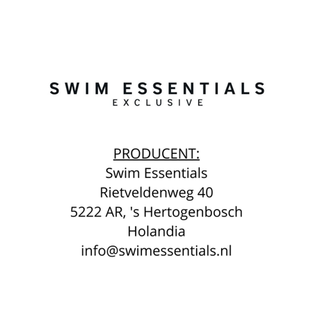 The Swim Essentials - Koło do pływania 55 cm - Rose Gold Leopard 