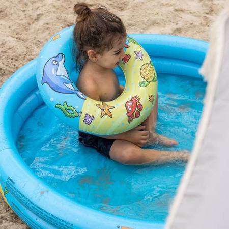 The Swim Essentials - Zestaw: basen, koło treningowe i piłka plażowa 