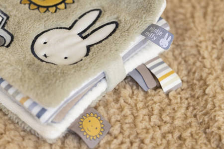 Tiamo Miffy Duża książeczka sensoryczna Fluffy Green NIJN924