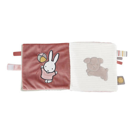 Tiamo Miffy Duża książeczka sensoryczna Fluffy Pink NIJN925