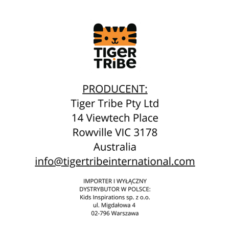 Tiger Tribe Kredkowe Przygody - Ogród