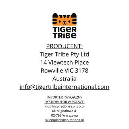 Tiger Tribe Pojazdy Naciągane – Australijskie Zwierzęta