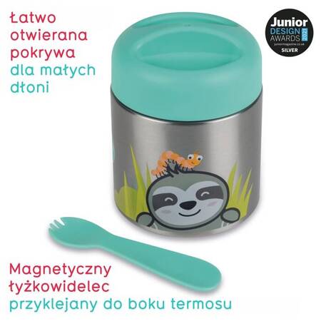 Tum Tum Termos Obiadowy dla Dzieci 300ml Leniwiec Stanley