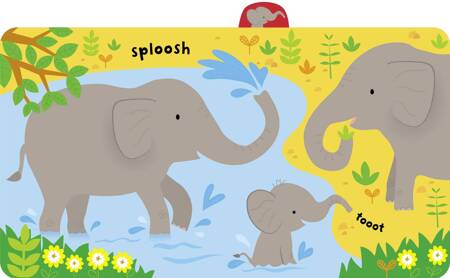 Usborne - Książka Baby's very first noisy book: Zoo