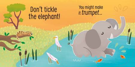 Usborne - Książka Don't Tickle the Elephant!