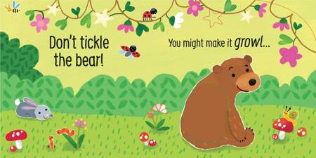 Usborne - Książka Don't tickle the Bear!