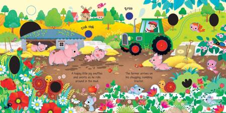 Usborne - Książka Farm Sounds