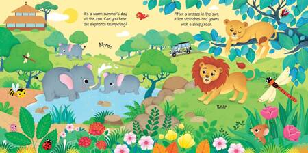 Usborne -  Książka Zoo Sounds