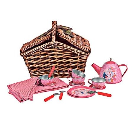 Zestaw herbaciany w wiklinowym koszyczku, Paw | Egmont Toys®