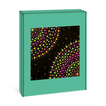 Zestaw kreatywny Malowanie kropkami Dots painting I love creativity 8+, Janod