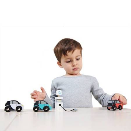 Zestaw samochodów Smart Car, Tender Leaf Toys