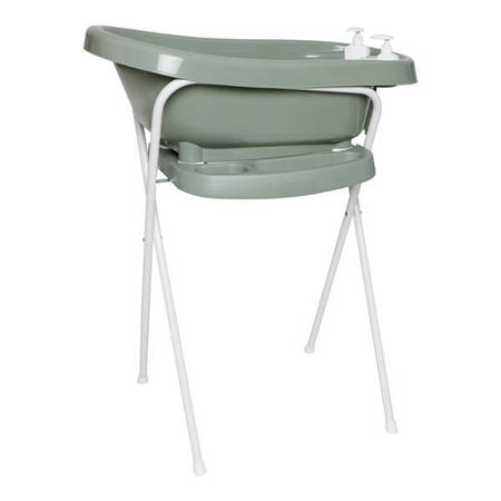 bébé-jou Zestaw Wanienka Thermo Breeze Green + Stojak do wanienki 98 cm Breeze Green