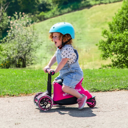 smarTrike - Hulajnoga 4w1- Xtend Ride-on - Pink