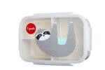 3 Sprouts Lunchbox Bento Leniwiec Grey