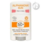 Alphanova Sun - Krem z filtrem w sztyfcie SPF50+ - Pink Coral 12 g