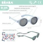 Beaba - Okulary przeciwsłoneczne dla dzieci 9-24 miesięcy - Pearl blue