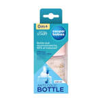 Butelka szeroka antykolkowa Canpol babies 120 ml PP EasyStart ROYAL BABY - Różowa