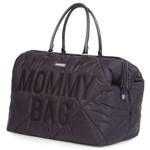 Childhome - Torba Mommy Bag - Pikowana Czarna