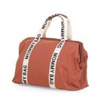 Childhome Torba Mommy Bag Signature Terracotta