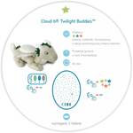 Cloud b® Twilight Buddies™ Pluszowy projektor dla dzieci - przyjaciel do snu - Smok