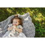 Elodie Details - Kocyk Soft Cotton Blanket - Blue Garden