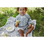 Elodie Details - Kocyk Soft Cotton Blanket - Blue Garden