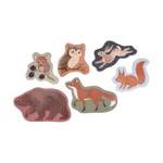 Filibabba Puzzle drewniane 7el. Nordic animals