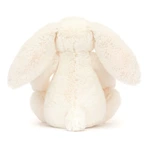 JellyCat - Króliczek z Kwiecistymi Uszami Kremowy „Berry” 18 cm