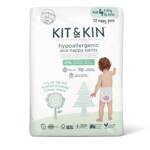 Kit and Kin - Biodegradowalne Pieluchomajtki Nappy Pants 4 (9-15kg), Hippo/Leopard, 22 szt.