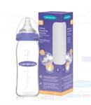 Lansinoh - Glass Feeding Bottle 240ml - Szklana butelka do karmienia 240ml + smoczek NaturalWave