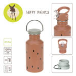 Lassig Bidon ze stali nierdzewnej 500 ml Happy Prints karmelowy