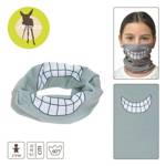 Lassig Wielofunkcyjna chusta komin Flexi Loop Smile grey