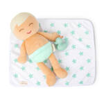 LullaBaby bath doll – lalka przytulanka DO KĄPIELI – CHŁOPIEC – blondyn