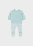 Mayoral - Komplet półśpiochy tricot 6-9m - Szkło