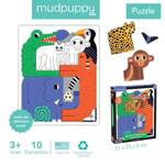 Mudpuppy Puzzle układanka Wszyscy razem Dżungla 10 elementów 3+