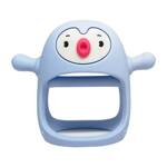 Smily Mia - Gryzak Silikonowy Pingwin Buddy - Light Blue