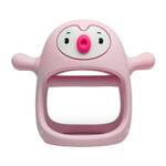 Smily Mia - Gryzak Silikonowy Pingwin Buddy - Light Pink