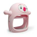 Smily Mia - Gryzak Silikonowy Pingwin Buddy - Light Pink