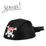 Souza! Bandana piracka O'Mally czarna