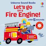 Usborne - Książka Let's go on a Fire Engine